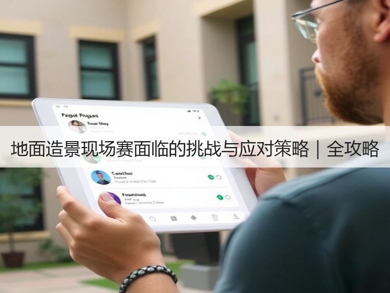 地面造景现场赛面临的挑战与应对策略｜全攻