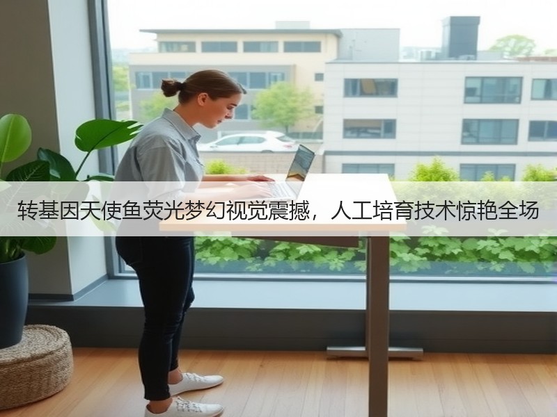 转基因天使鱼荧光梦幻视觉震撼，人工培育技