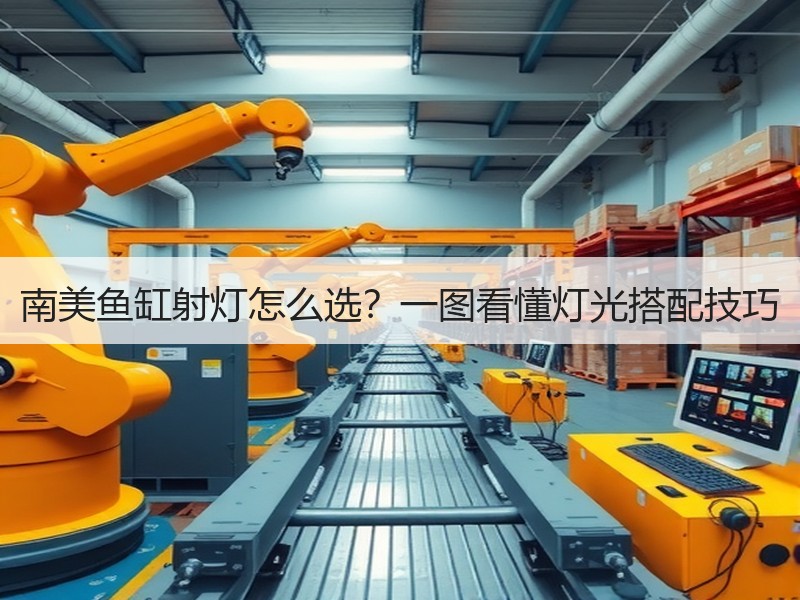 南美鱼缸射灯怎么选？一图看懂灯光搭配技巧