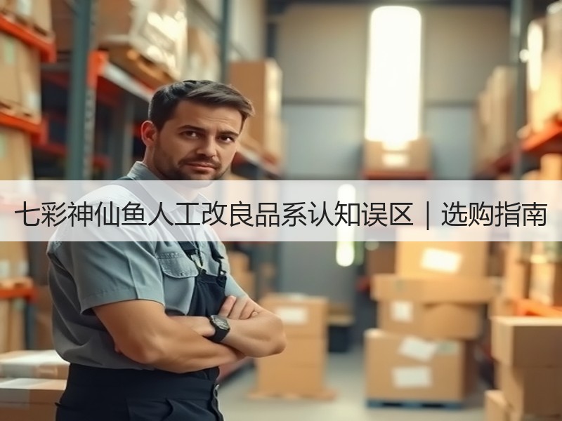 七彩神仙鱼人工改良品系认知误区｜选购指南
