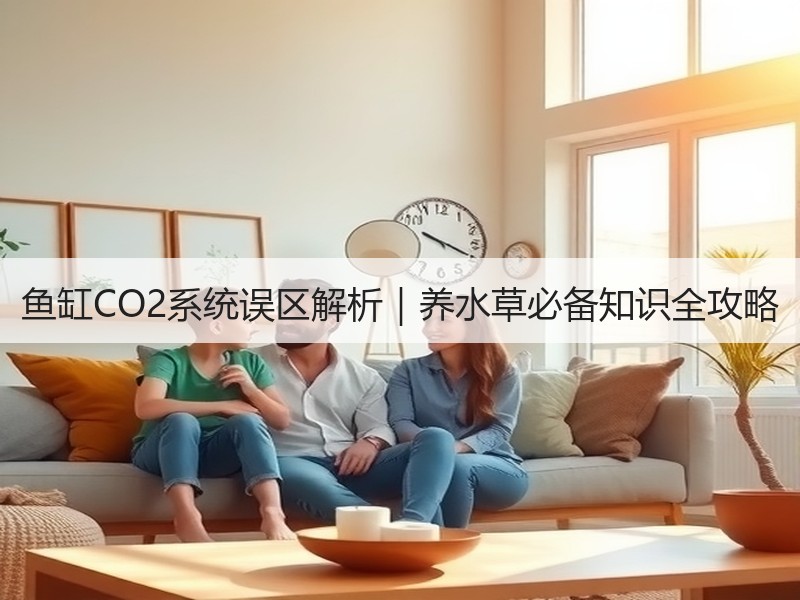 鱼缸CO2系统误区解析｜养水草必备知识全