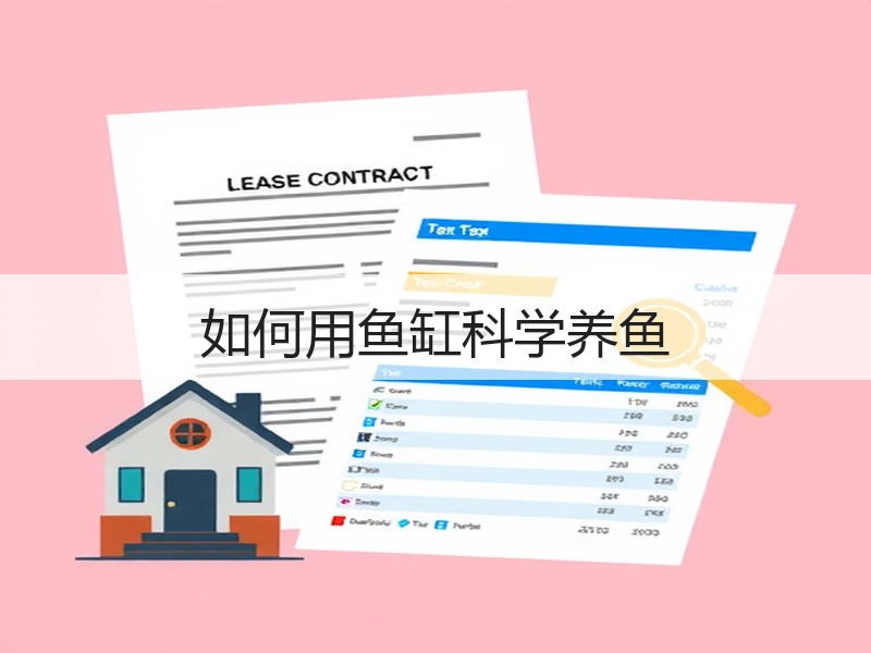 如何用鱼缸科学养鱼