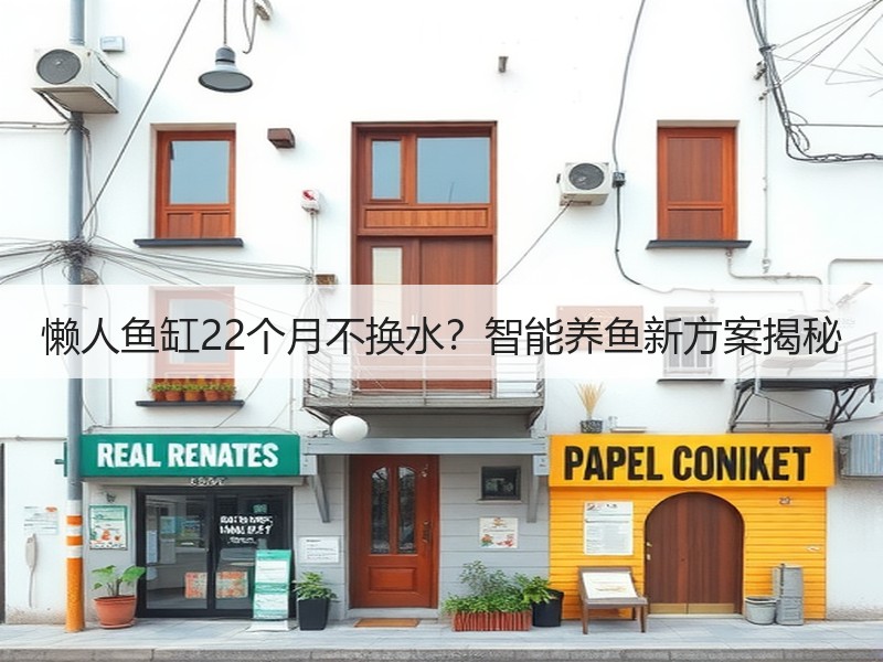 懒人鱼缸22个月不换水？智能养鱼新方案揭