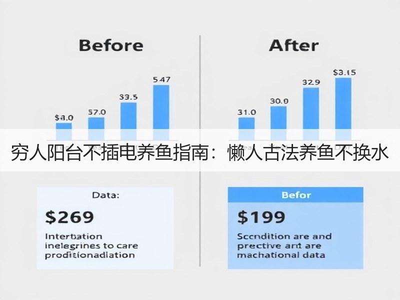 穷人阳台不插电养鱼指南：懒人古法养鱼不换