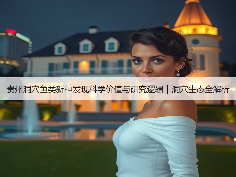 贵州洞穴鱼类新种发现科学价值与研究逻辑｜