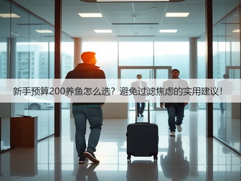 新手预算200养鱼怎么选？避免过滤焦虑的