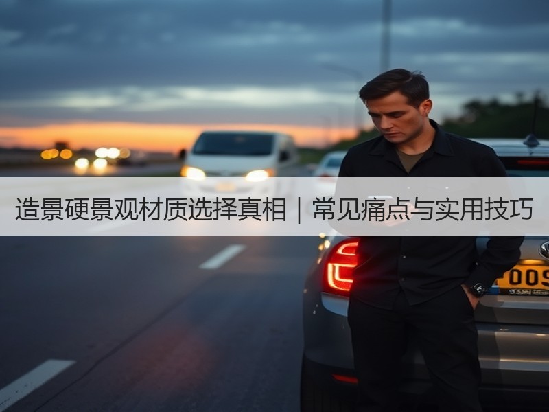 造景硬景观材质选择真相｜常见痛点与实用技
