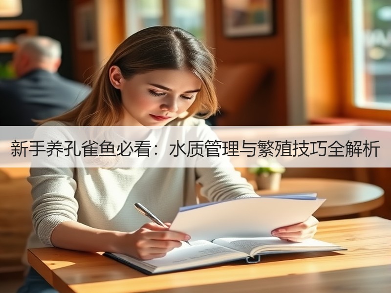 新手养孔雀鱼必看：水质管理与繁殖技巧全解