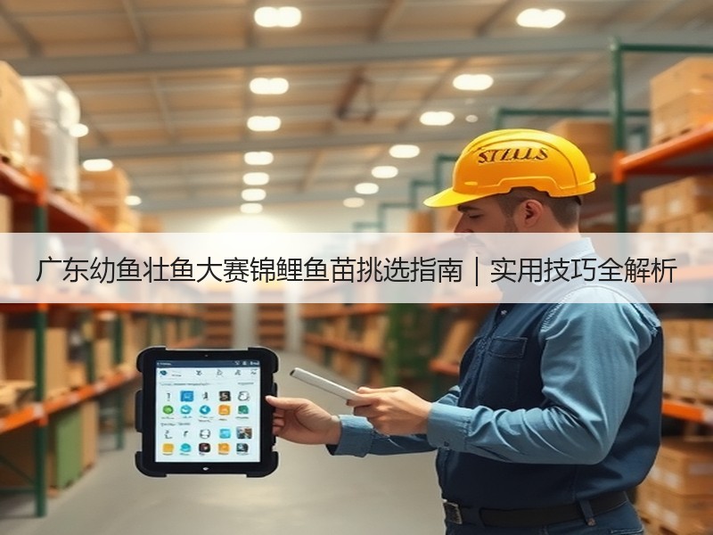广东幼鱼壮鱼大赛锦鲤鱼苗挑选指南｜实用技