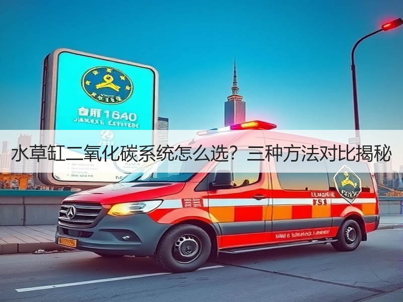 水草缸二氧化碳系统怎么选？三种方法对比揭