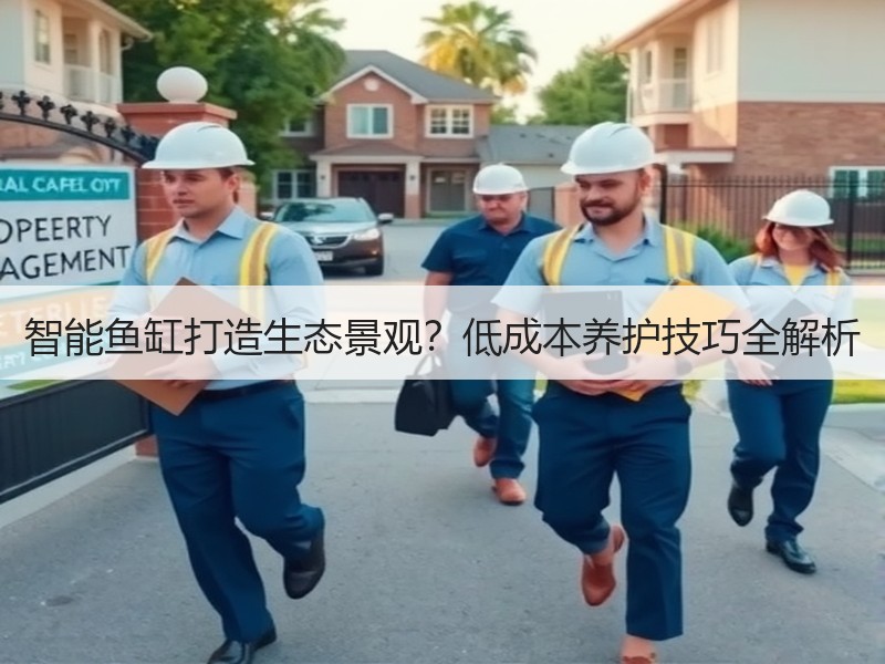 智能鱼缸打造生态景观？低成本养护技巧全解