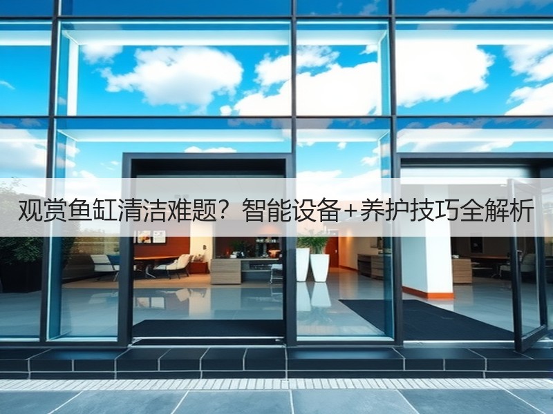 观赏鱼缸清洁难题？智能设备+养护技巧全解