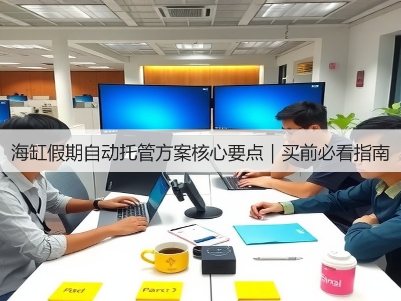 海缸假期自动托管方案核心要点｜买前必看指