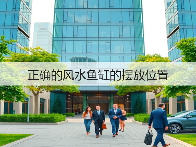正确的风水鱼缸的摆放位置