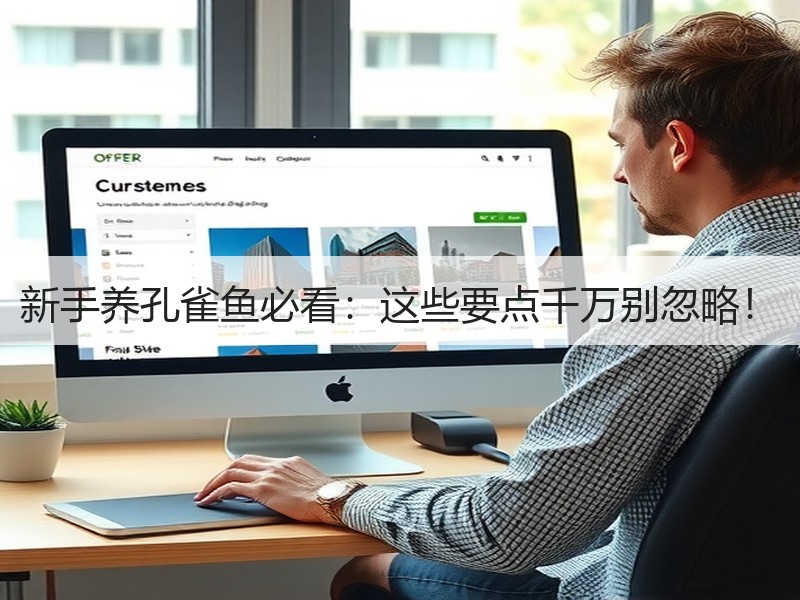 新手养孔雀鱼必看：这些要点千万别忽略！