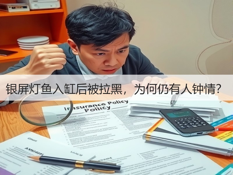 银屏灯鱼入缸后被拉黑，为何仍有人钟情？
