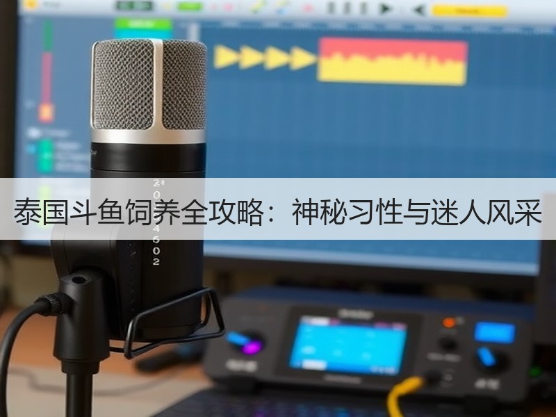 泰国斗鱼饲养全攻略：神秘习性与迷人风采