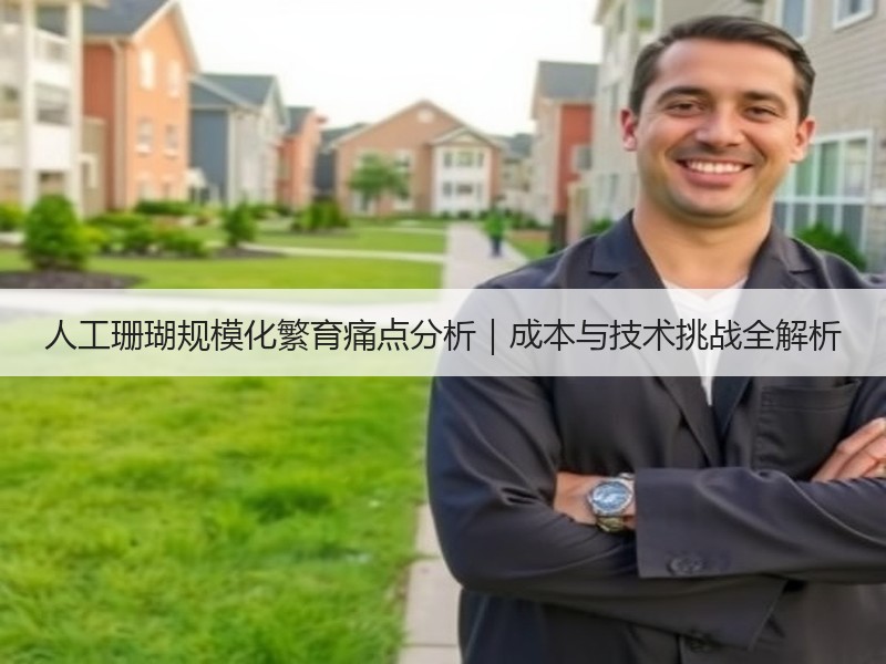 人工珊瑚规模化繁育痛点分析｜成本与技术挑
