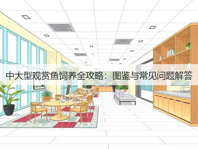 中大型观赏鱼饲养全攻略：图鉴与常见问题解