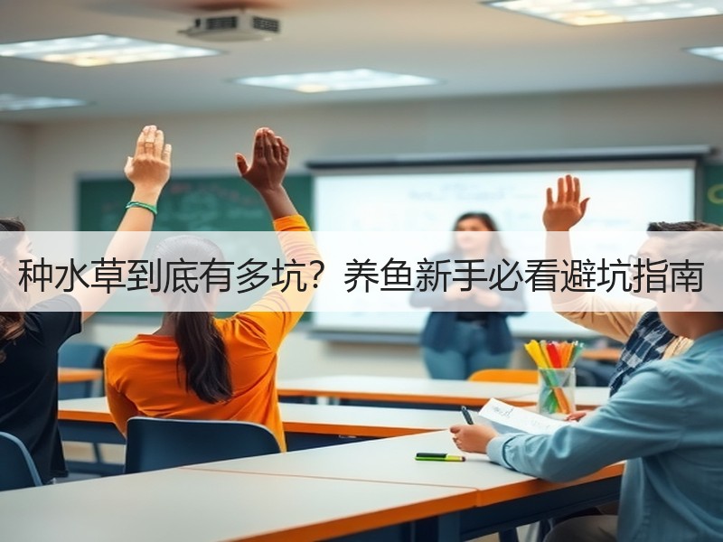 种水草到底有多坑？养鱼新手必看避坑指南