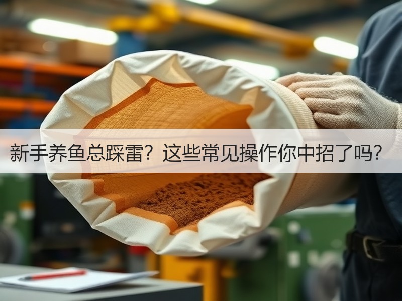 新手养鱼总踩雷？这些常见操作你中招了吗？