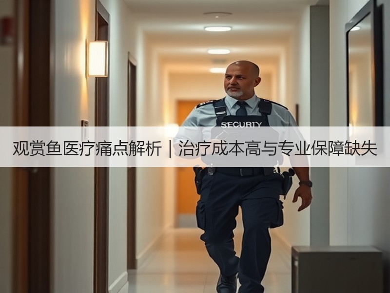 观赏鱼医疗痛点解析｜治疗成本高与专业保障