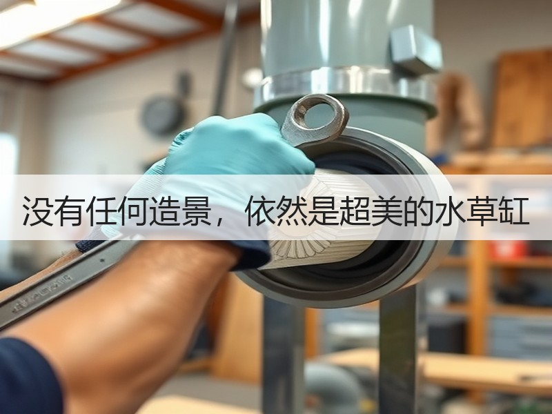 没有任何造景，依然是超美的水草缸