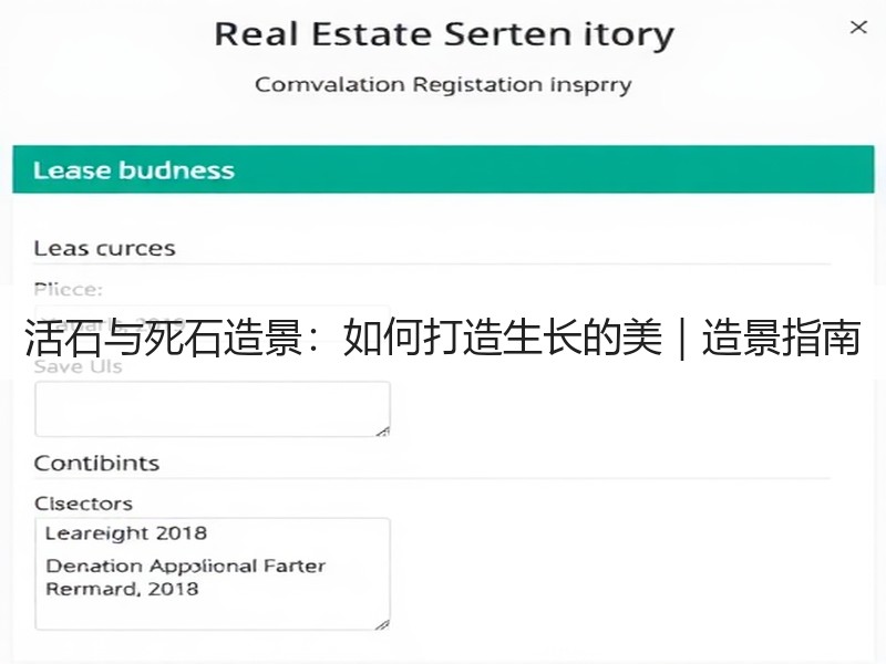 活石与死石造景：如何打造生长的美｜造景指