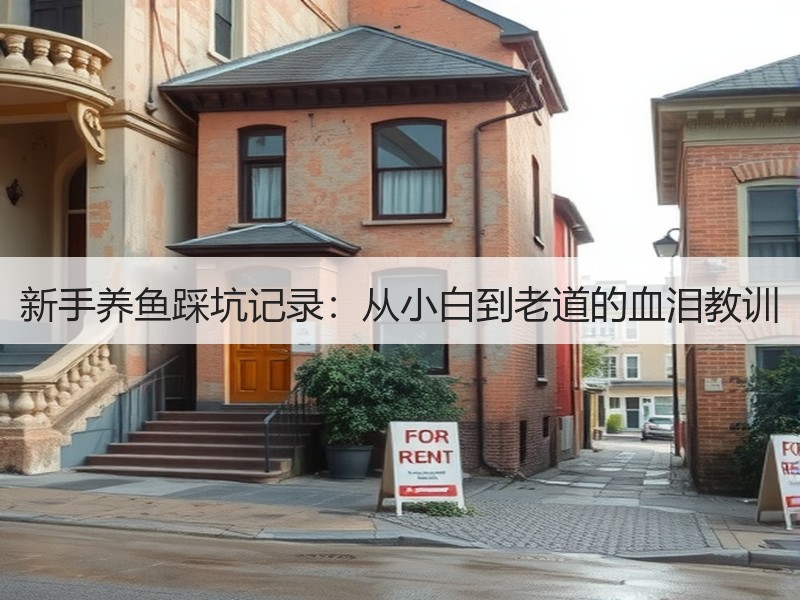 新手养鱼踩坑记录：从小白到老道的血泪教训