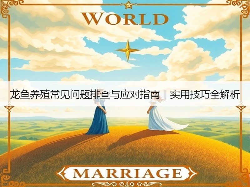 龙鱼养殖常见问题排查与应对指南｜实用技巧