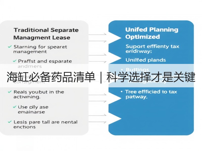 海缸必备药品清单｜科学选择才是关键