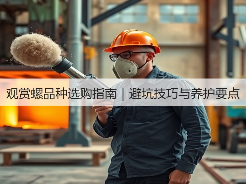 观赏螺品种选购指南｜避坑技巧与养护要点