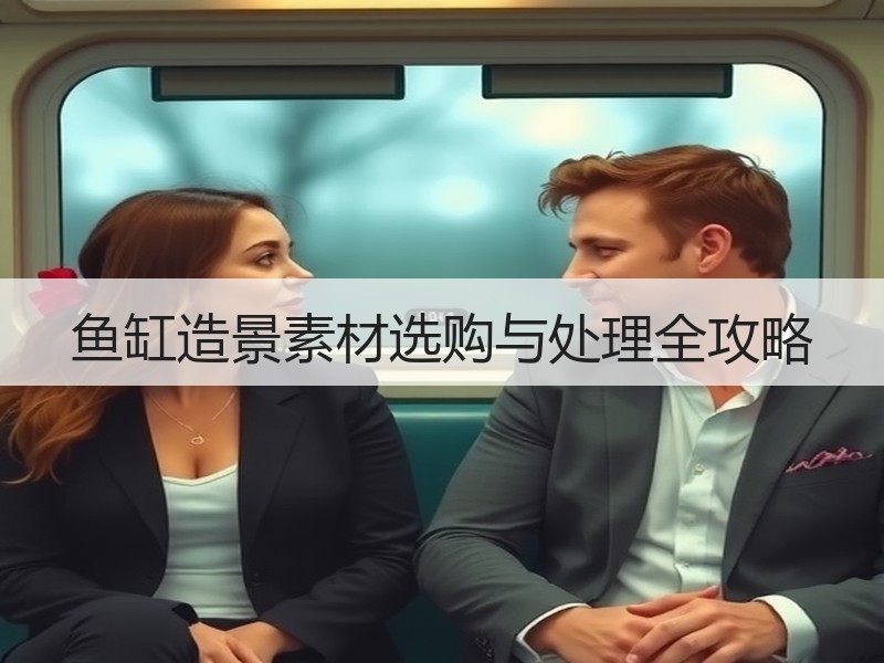 鱼缸造景素材选购与处理全攻略