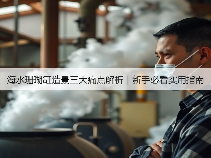 海水珊瑚缸造景三大痛点解析｜新手必看实用