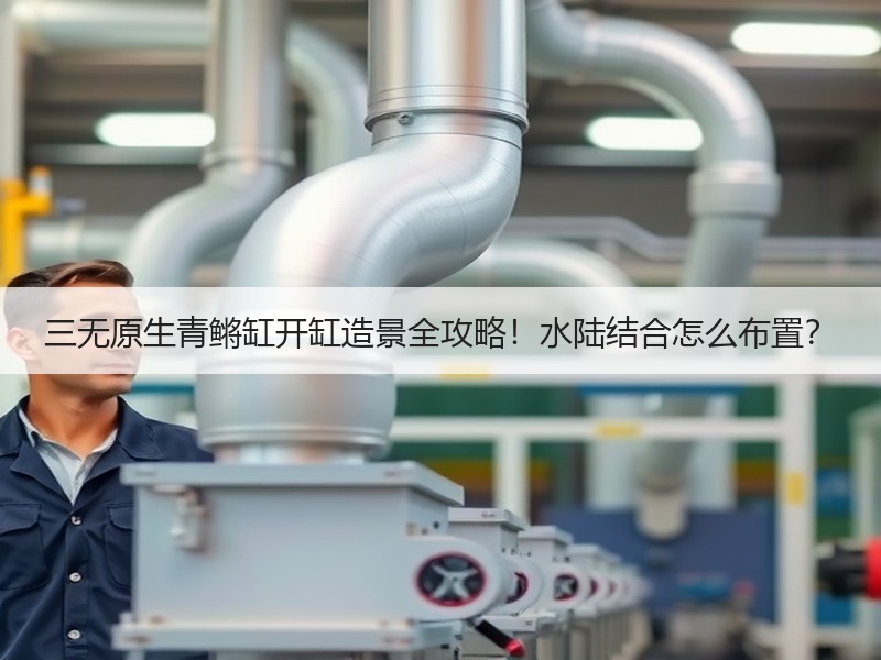 三无原生青鳉缸开缸造景全攻略！水陆结合怎