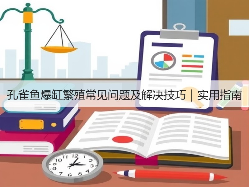 孔雀鱼爆缸繁殖常见问题及解决技巧｜实用指