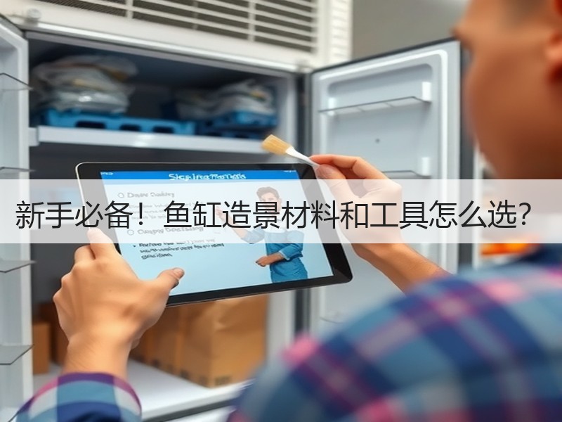 新手必备！鱼缸造景材料和工具怎么选？
