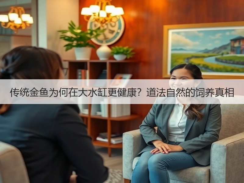 传统金鱼为何在大水缸更健康？道法自然的饲