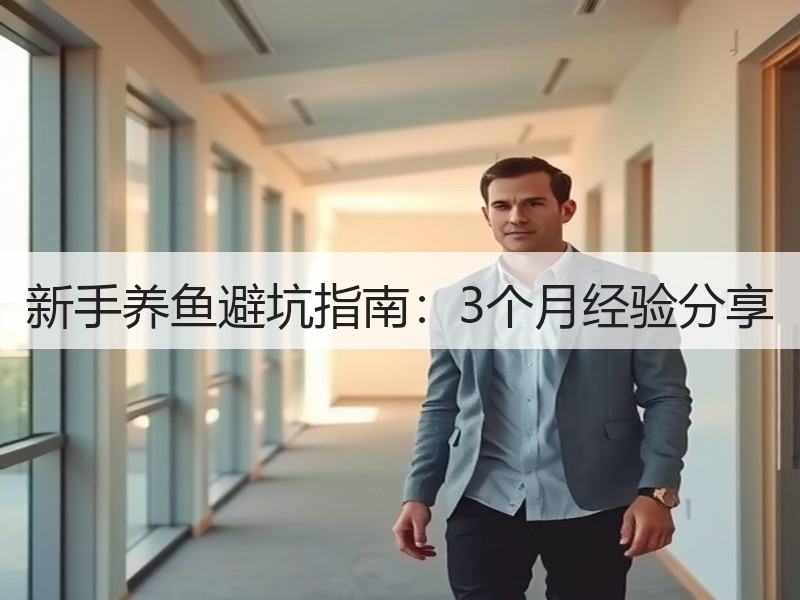 新手养鱼避坑指南：3个月经验分享