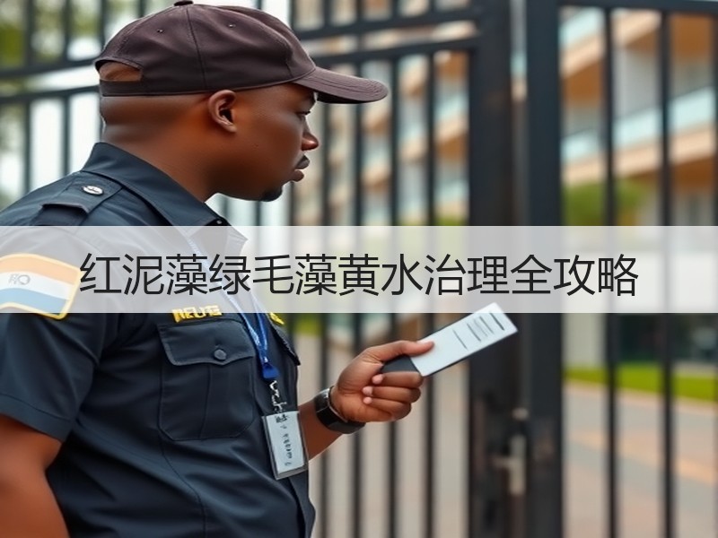 红泥藻绿毛藻黄水治理全攻略