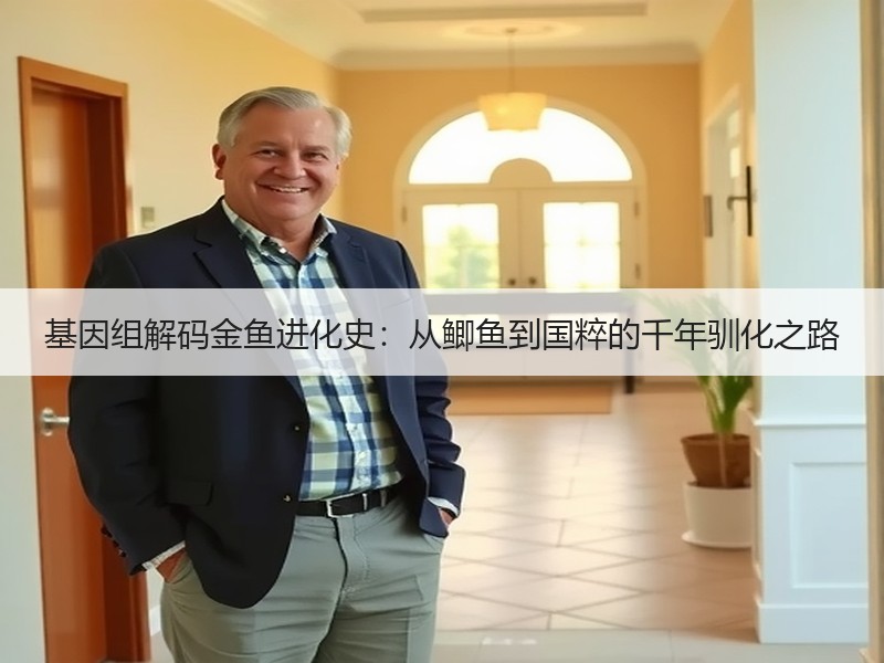 基因组解码金鱼进化史：从鲫鱼到国粹的千年
