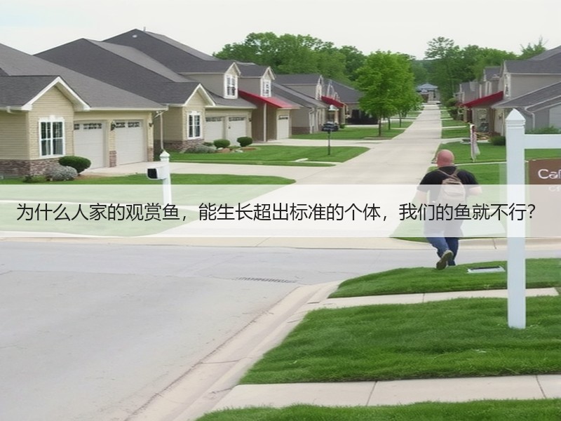 为什么人家的观赏鱼，能生长超出标准的个体