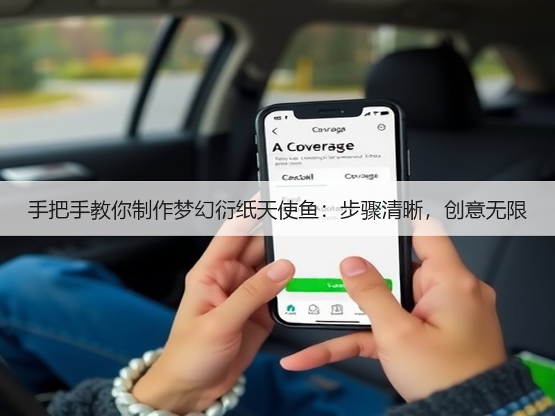 手把手教你制作梦幻衍纸天使鱼：步骤清晰，