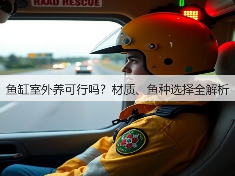鱼缸室外养可行吗？材质、鱼种选择全解析