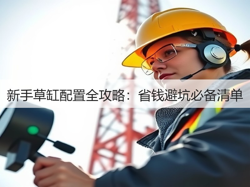 新手草缸配置全攻略：省钱避坑必备清单