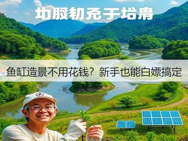 鱼缸造景不用花钱？新手也能白嫖搞定