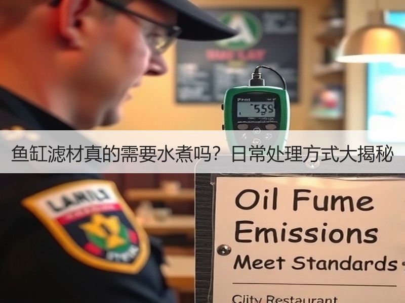 鱼缸滤材真的需要水煮吗？日常处理方式大揭