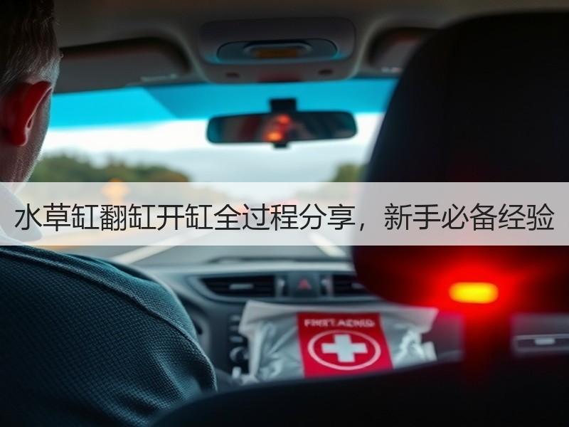 水草缸翻缸开缸全过程分享，新手必备经验