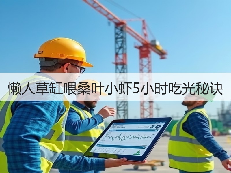 懒人草缸喂桑叶小虾5小时吃光秘诀