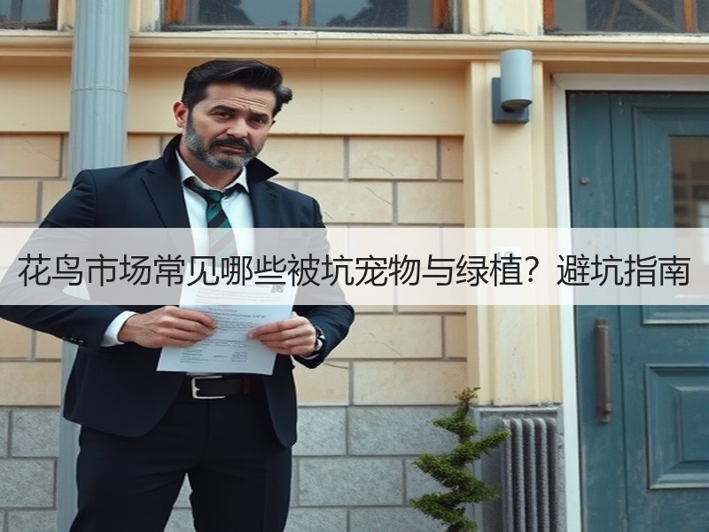 花鸟市场常见哪些被坑宠物与绿植？避坑指南
